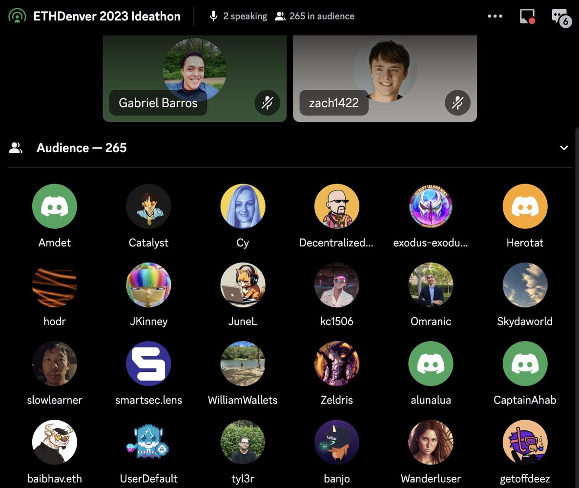 ETH Denver x Cartesi Discord Ideathon 2023